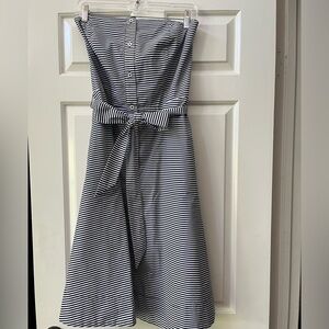 Banana Republic strapless nautical dress